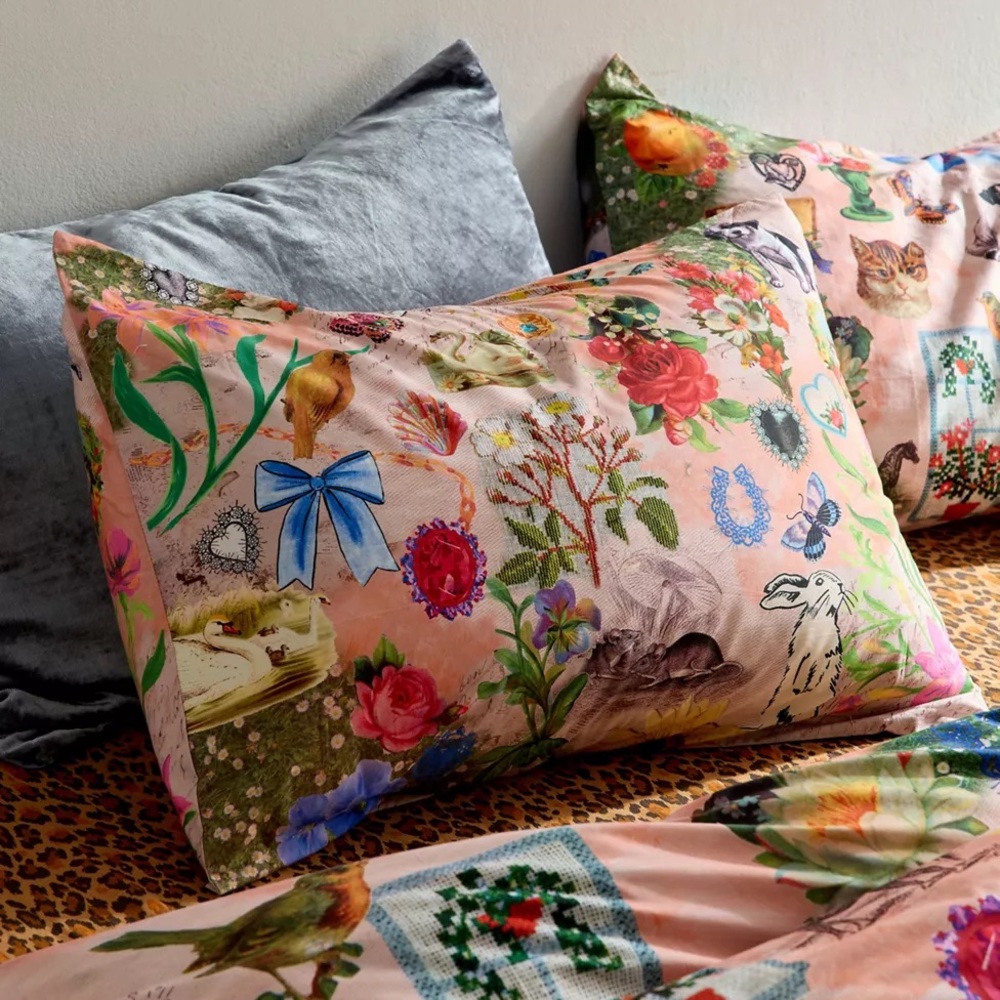 Urban Outfitters 2 Standard Shams 100% Cotton $79